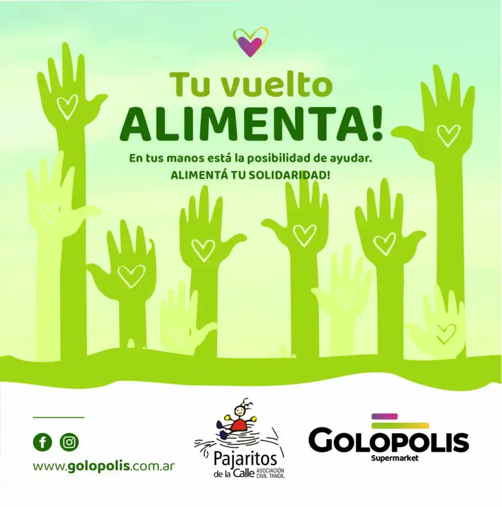 Tu vuelto alimenta