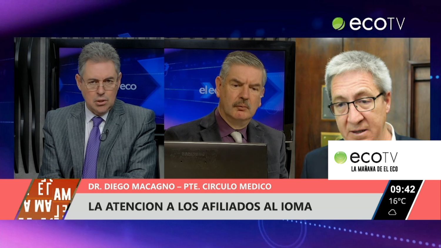 La atención médica a los afiliados al IOMA