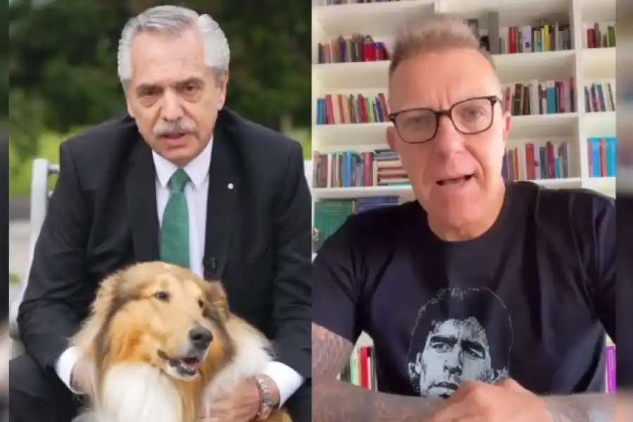 Alejandro Fantino acusó a Alberto Fernández de abandonar a Dylan y el ex presidente respondió