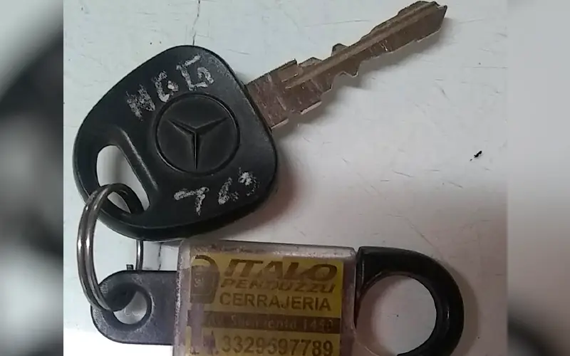 Llaves encontradas