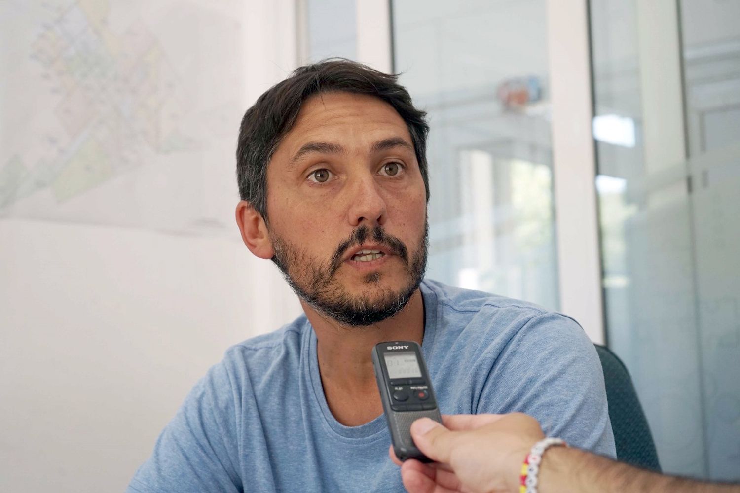 Alejandro Berardo. Uno de los directores del Emsur