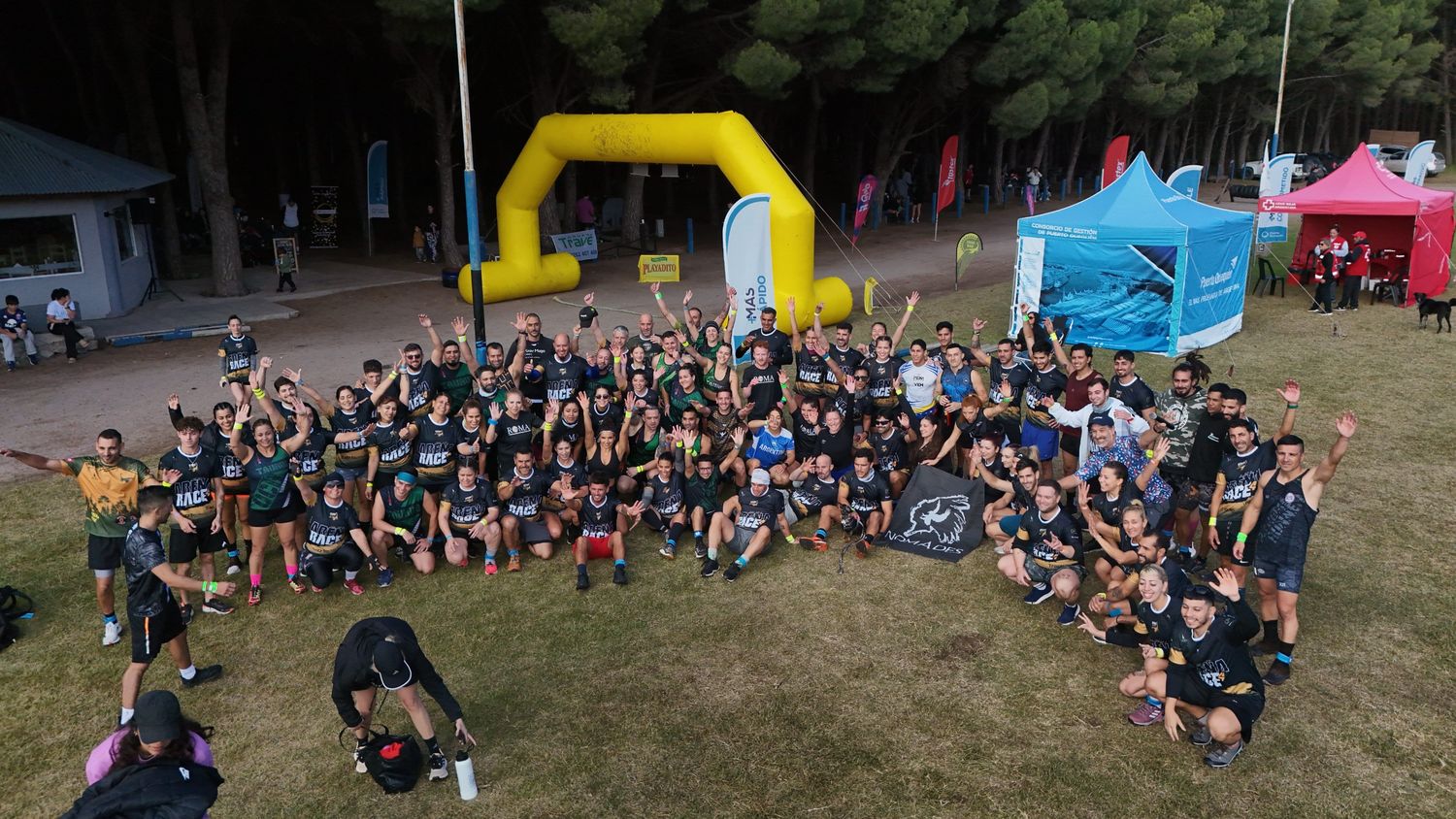 Arena Race. Se disputó la cuarta edición de la tradicional competencia