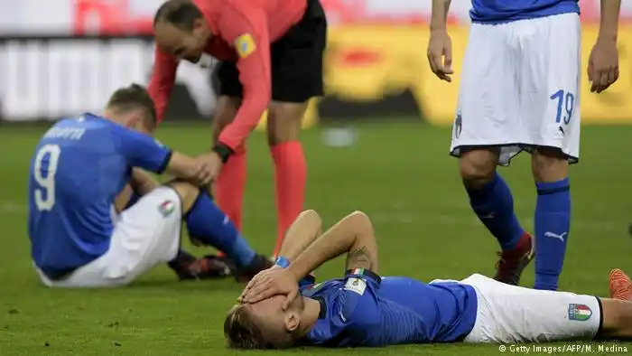 Debacle: Italia queda fuera del Mundial, y clasifica Suecia