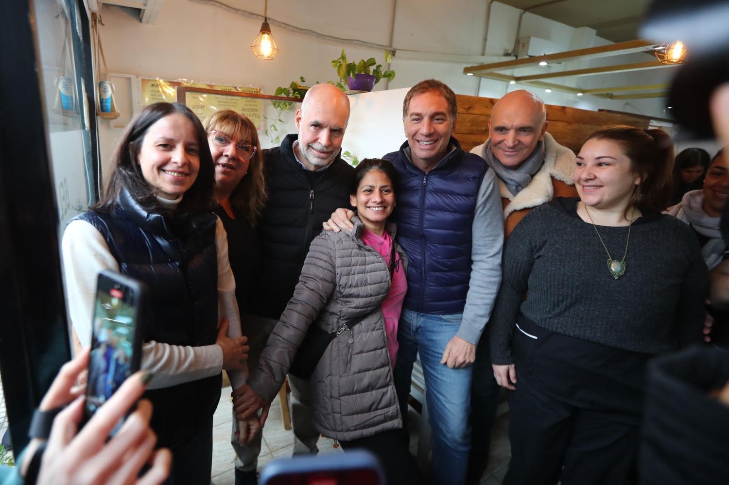 Elecciones 2023: Rodríguez Larreta, Santilli, Espert y Pichetto recorrieron Vicente López