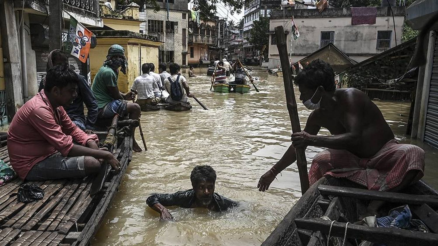 Al menos 25 personas murieron a causa de las inundaciones en la India