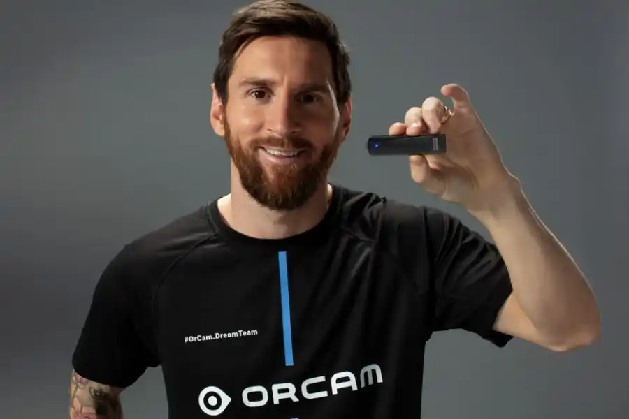 Messi le cumplió el sueño a una persona no vidente