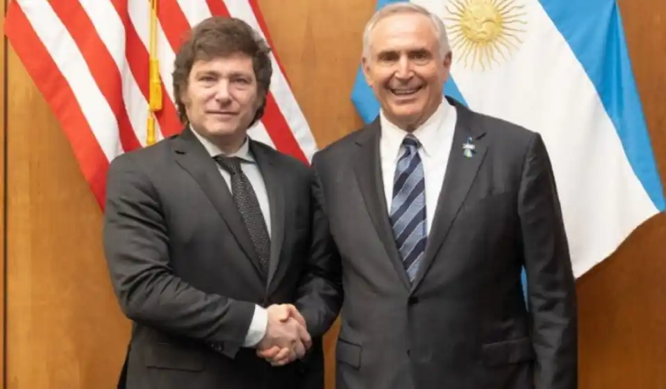 Milei se reunió con el embajador de Estados Unidos