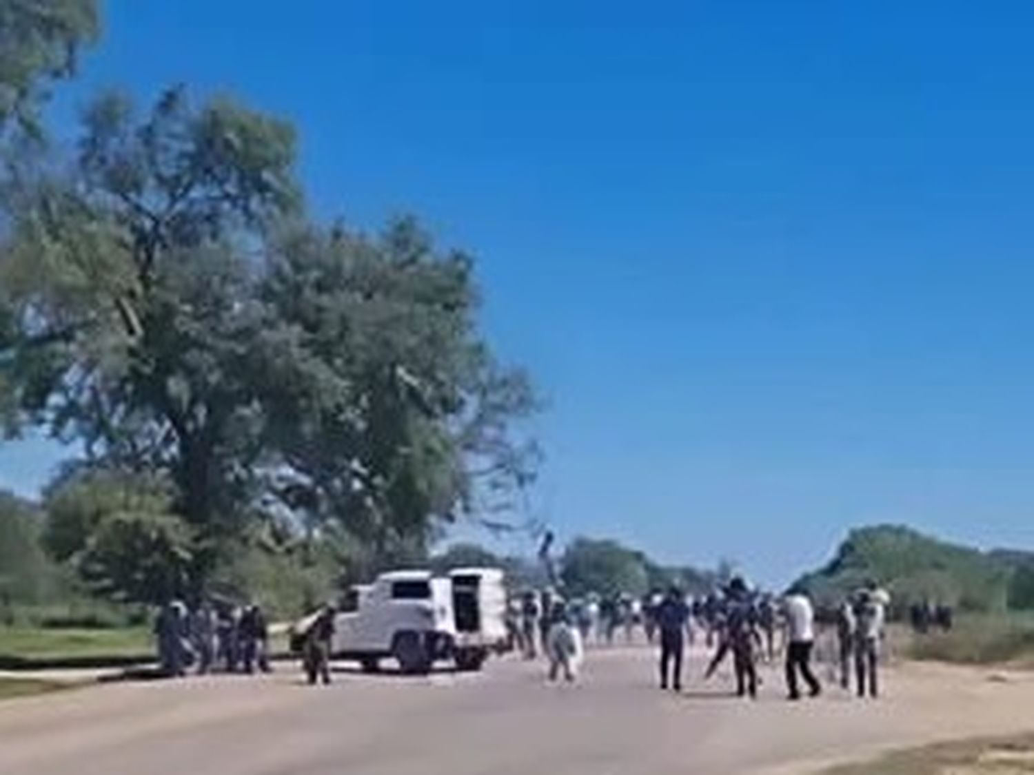 corte de ruta