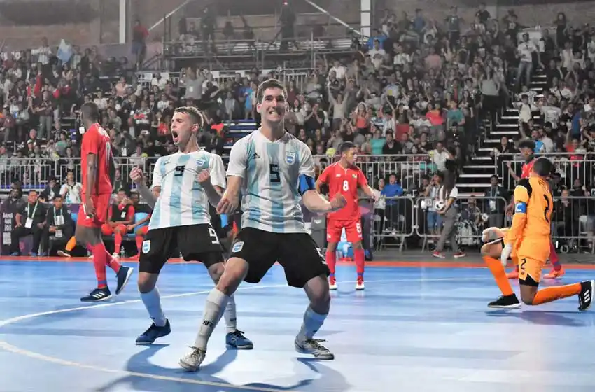 Heroica clasificación argentina en Futsal