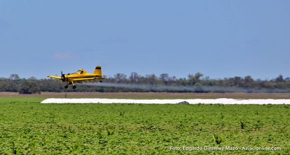 La aviación agrícola genera 40.000 empleos indirectos en Argentina