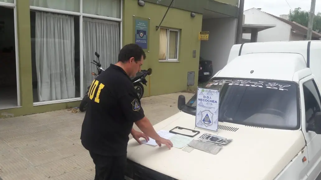 Vehículo con irregularidades