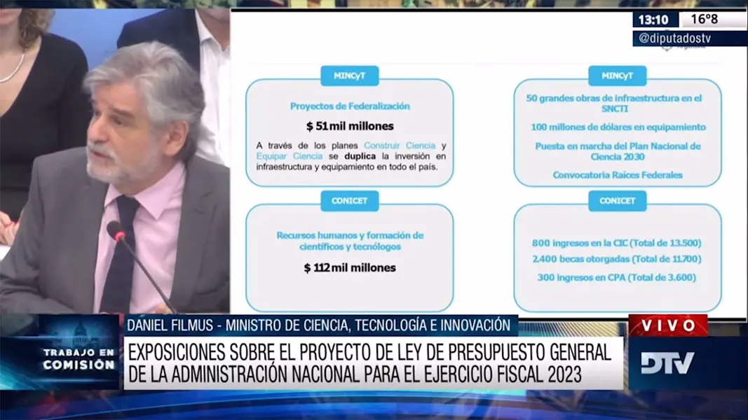 Presupuesto 2023: Ministros y funcionarios expusieron en Diputados