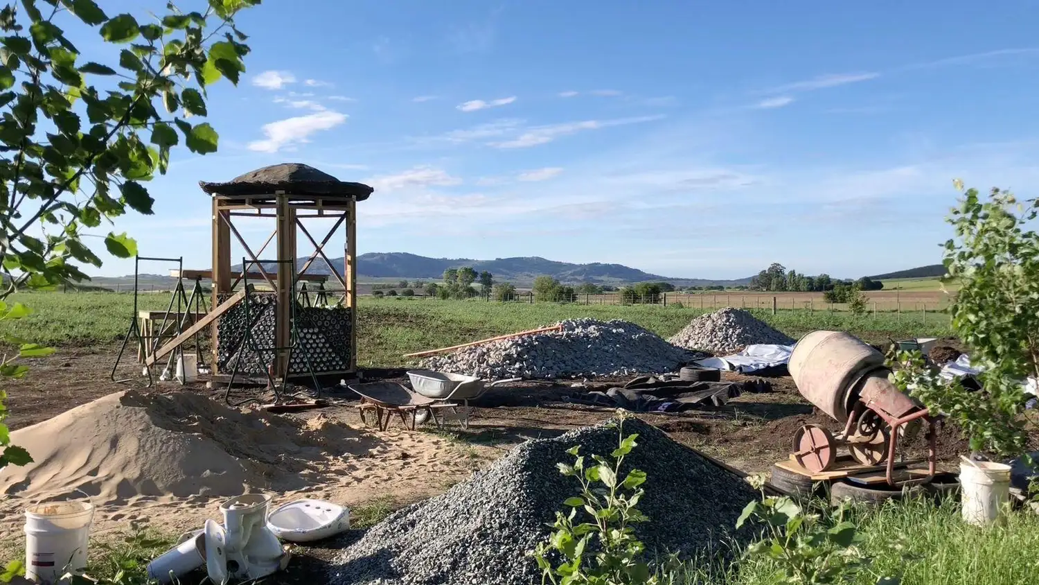 Se llevó a cabo la primera etapa de construcción del Aula Nave.