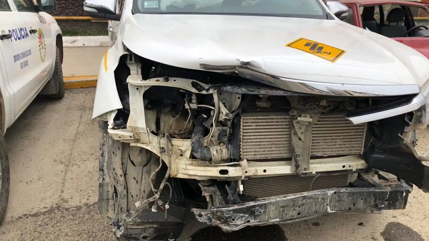 Es director de Vialidad, chocó borracho con un vehículo oficial y se dio a la fuga