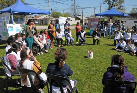 Se realizó la jornada de prevención y promoción de la salud en la Plaza San Cayetano