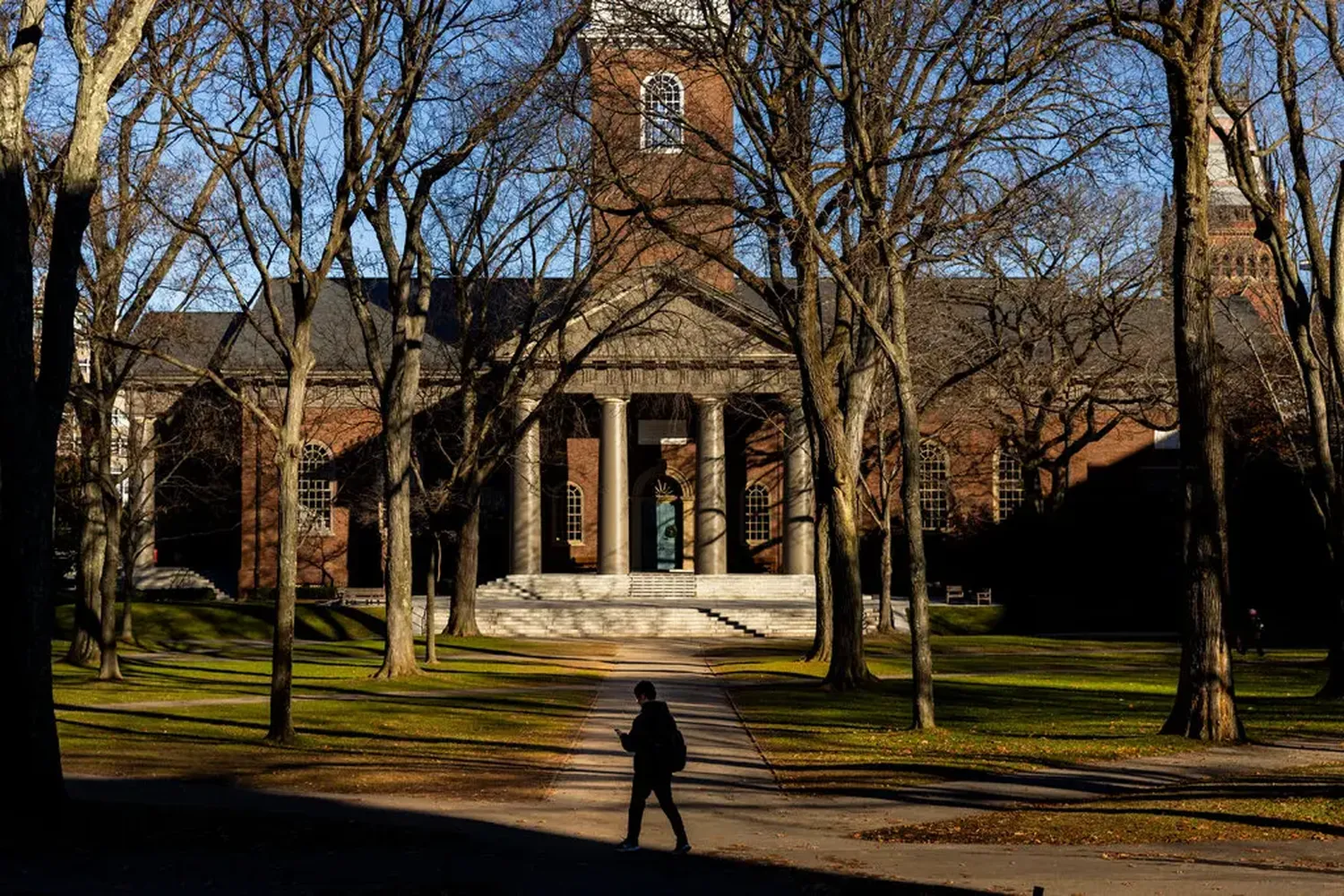 Harvard is the latest in a series of highly competitive universities to reinstate the requirement for test scores.Credit...