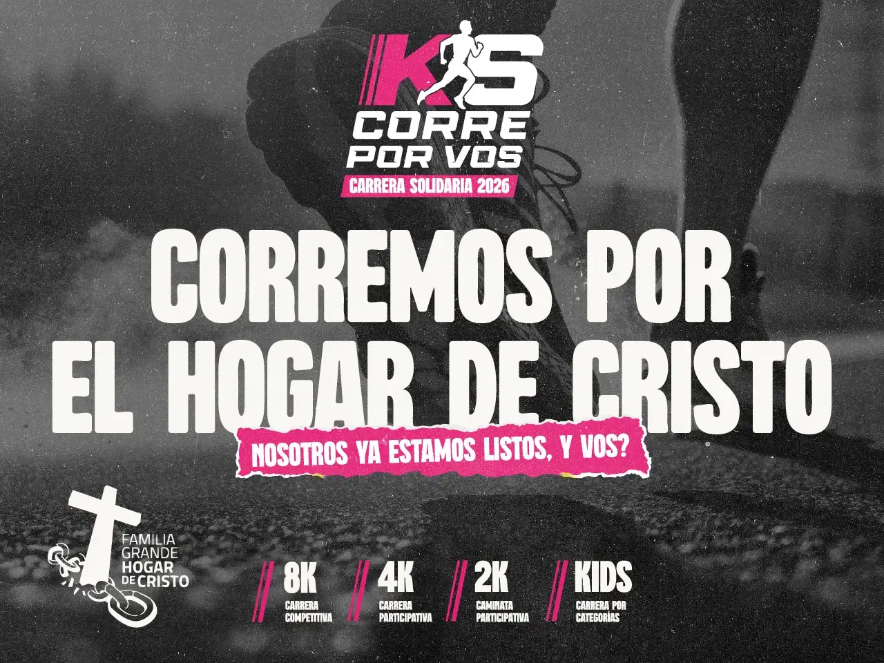 Gualeguaychú tendrá una carrera solidaria a beneficio del Hogar de Cristo