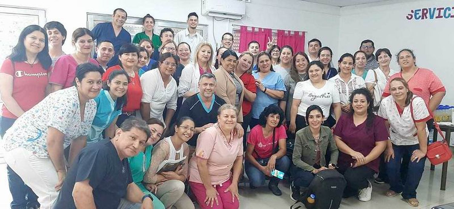 Finalizó el curso de perfeccionamiento 
para la identificación del recién nacido