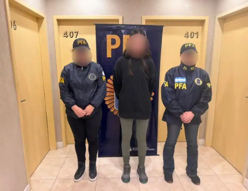 La mujer fue detenida en el barrio porteño de Palermo