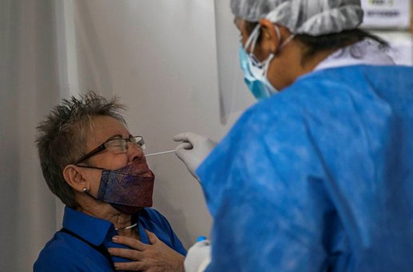 Coronavirus: los casos en el país aumentaron más del 115 por ciento en una semana
