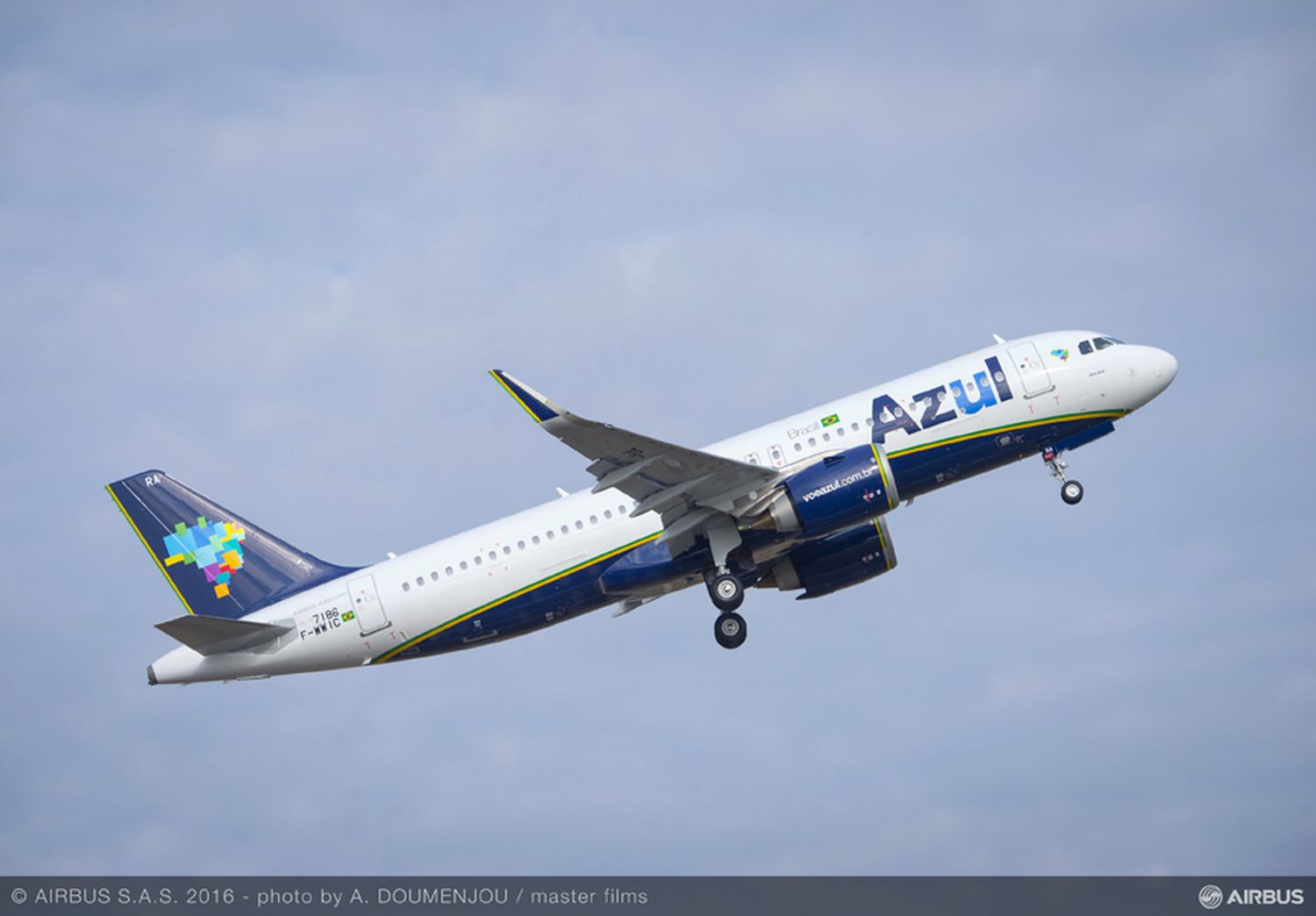Azul Linhas Aéreas recibió su primer A320neo