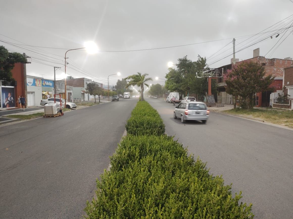 Alerta de vientos y tormentas