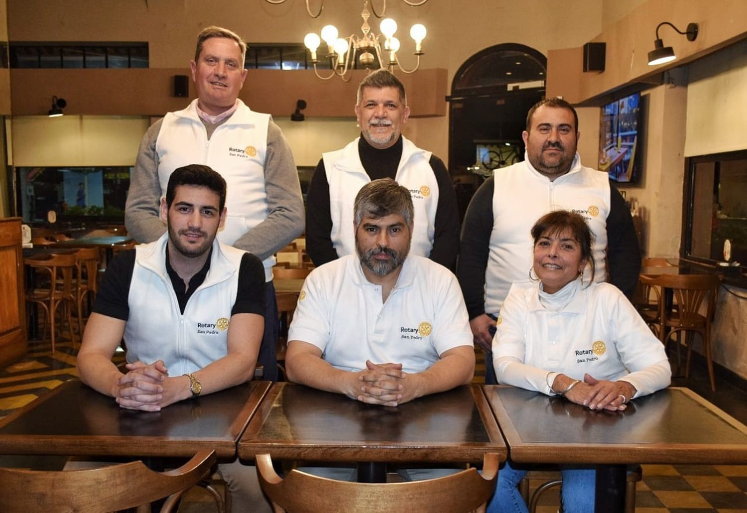 Los rotarios reciben a sus autoridades provinciales