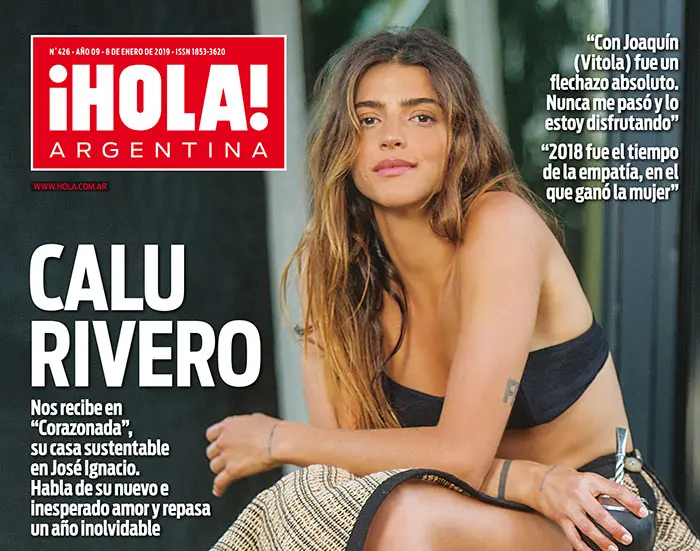 Calu Rivero habló de su nuevo amor en ¡Hola!