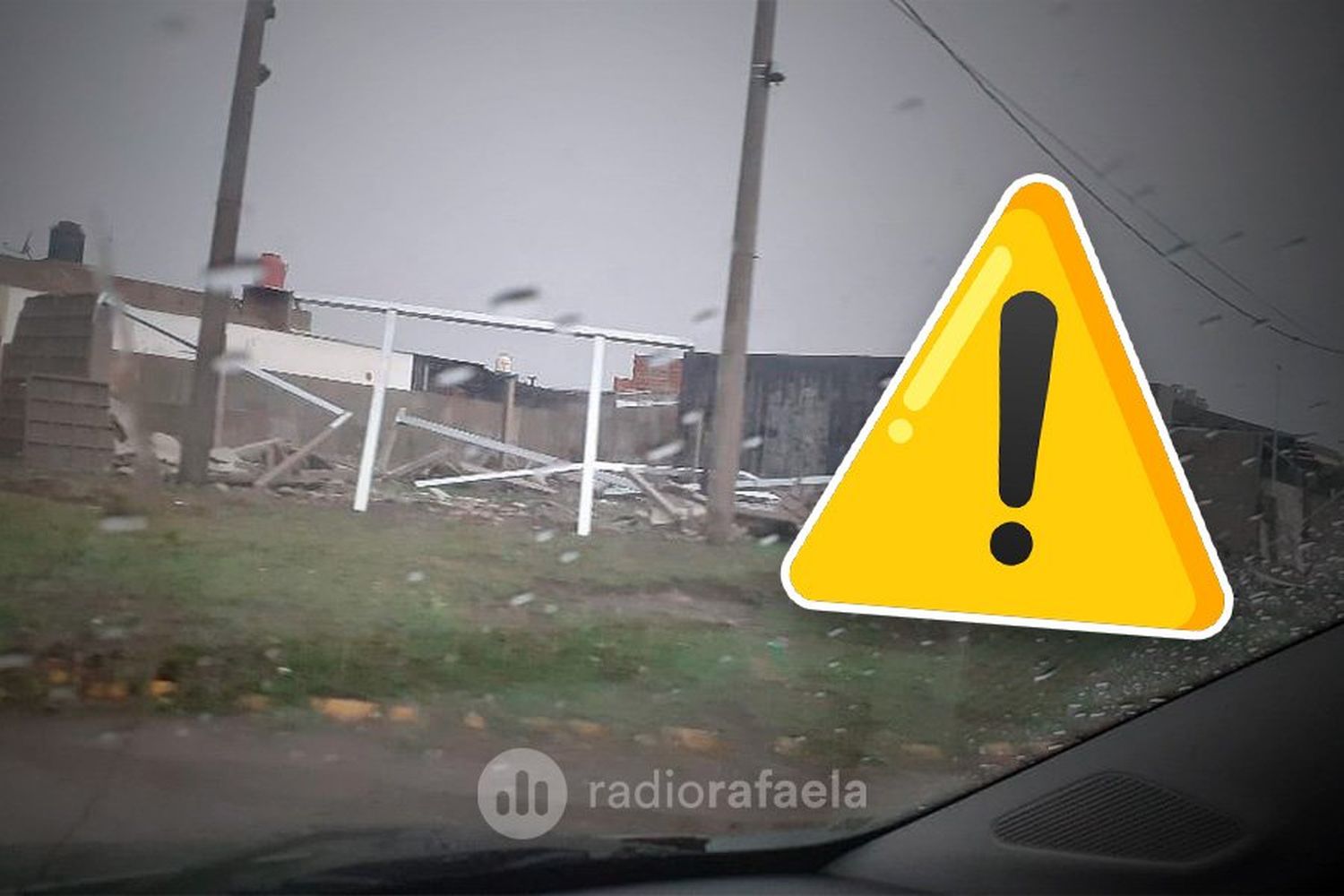 Temporal en Rafaela: no hay servicio de Aguas Santafesinas en varios barrios de Rafaela