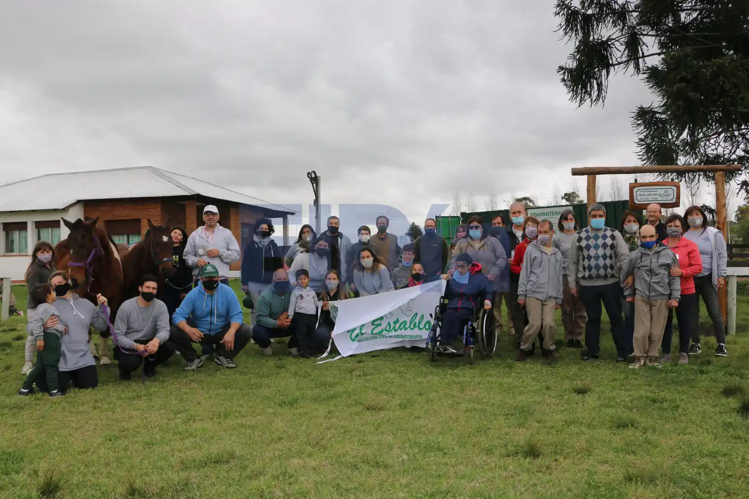 El Establo bautizó su pista de Equinoterapia con el nombre de Miguel Ángel Soto