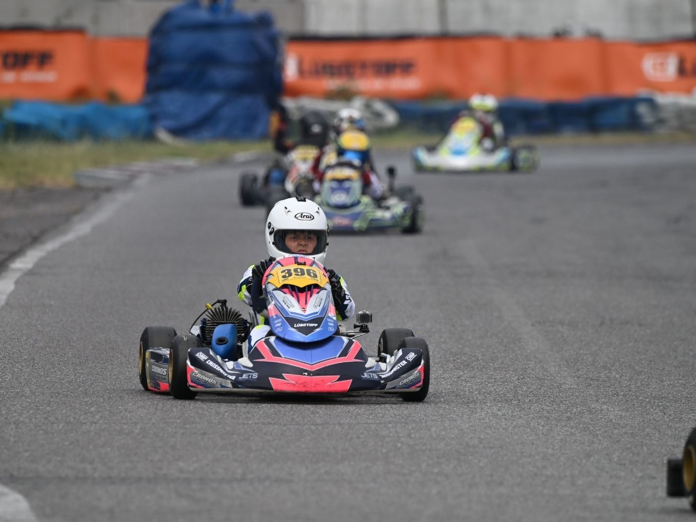 Juan Ignacio Rusch estuvo siempre ubicado entre los diez mejores en ambas finales. Foto: Prensa J. I. Rusch