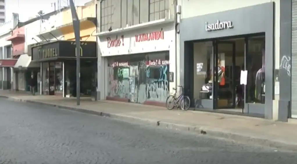 ¿Cómo impactó el paro en los comercios céntricos?