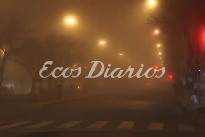 La ciudad “desapareció” en la niebla