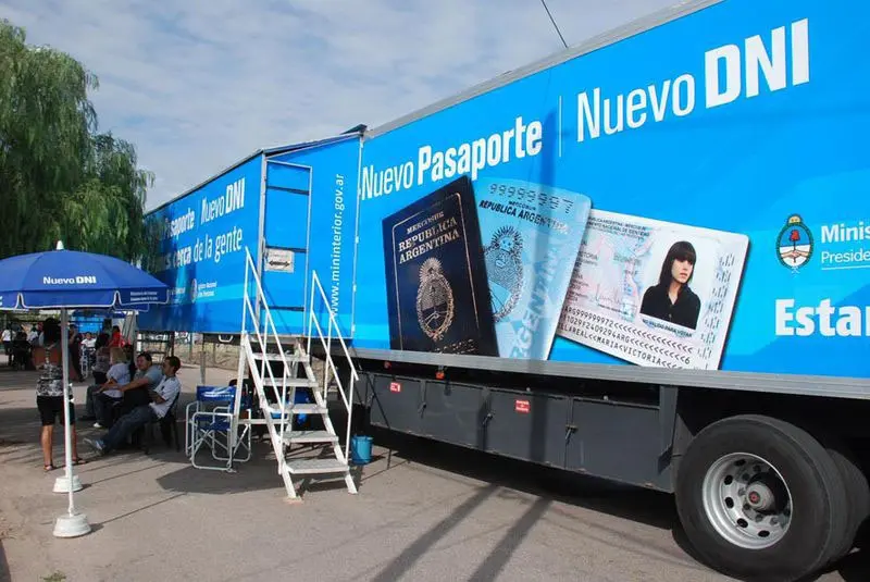 Oficina móvil para tramitar el DNI y el pasaporte