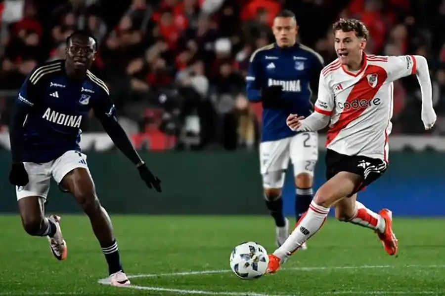 River empató ante Millonarios de Colombia