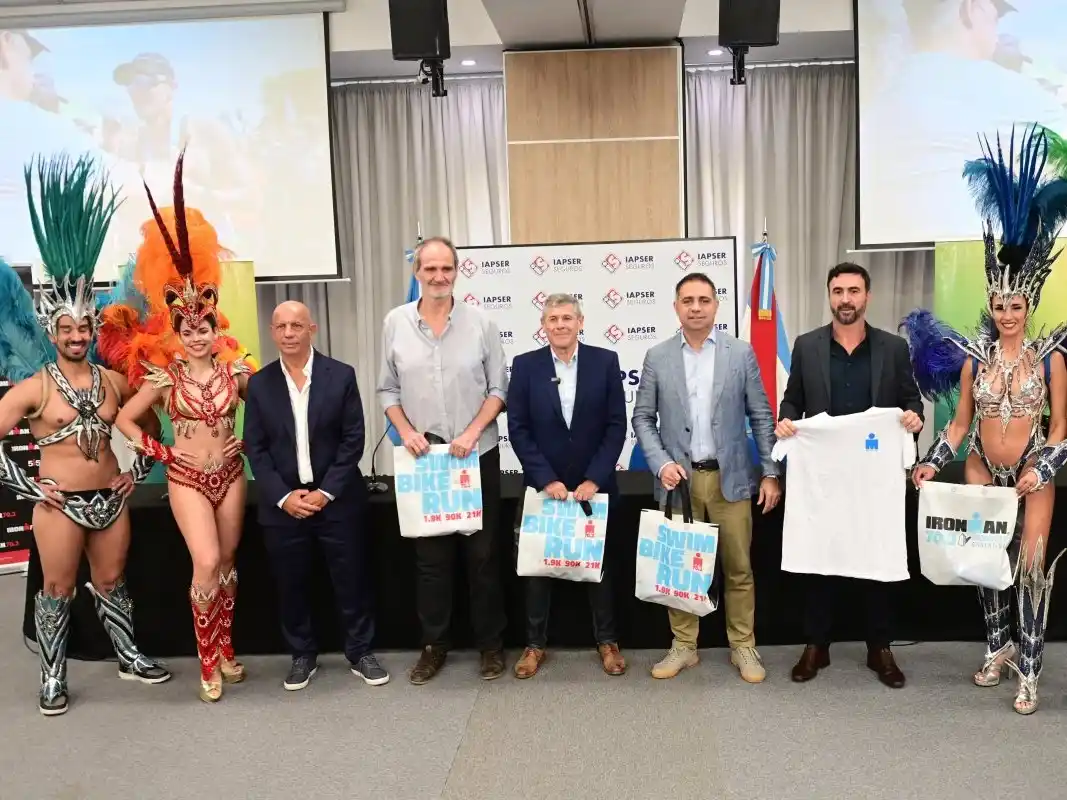 Gualeguaychú presentó en Paraná la segunda edición del Ironman 5150