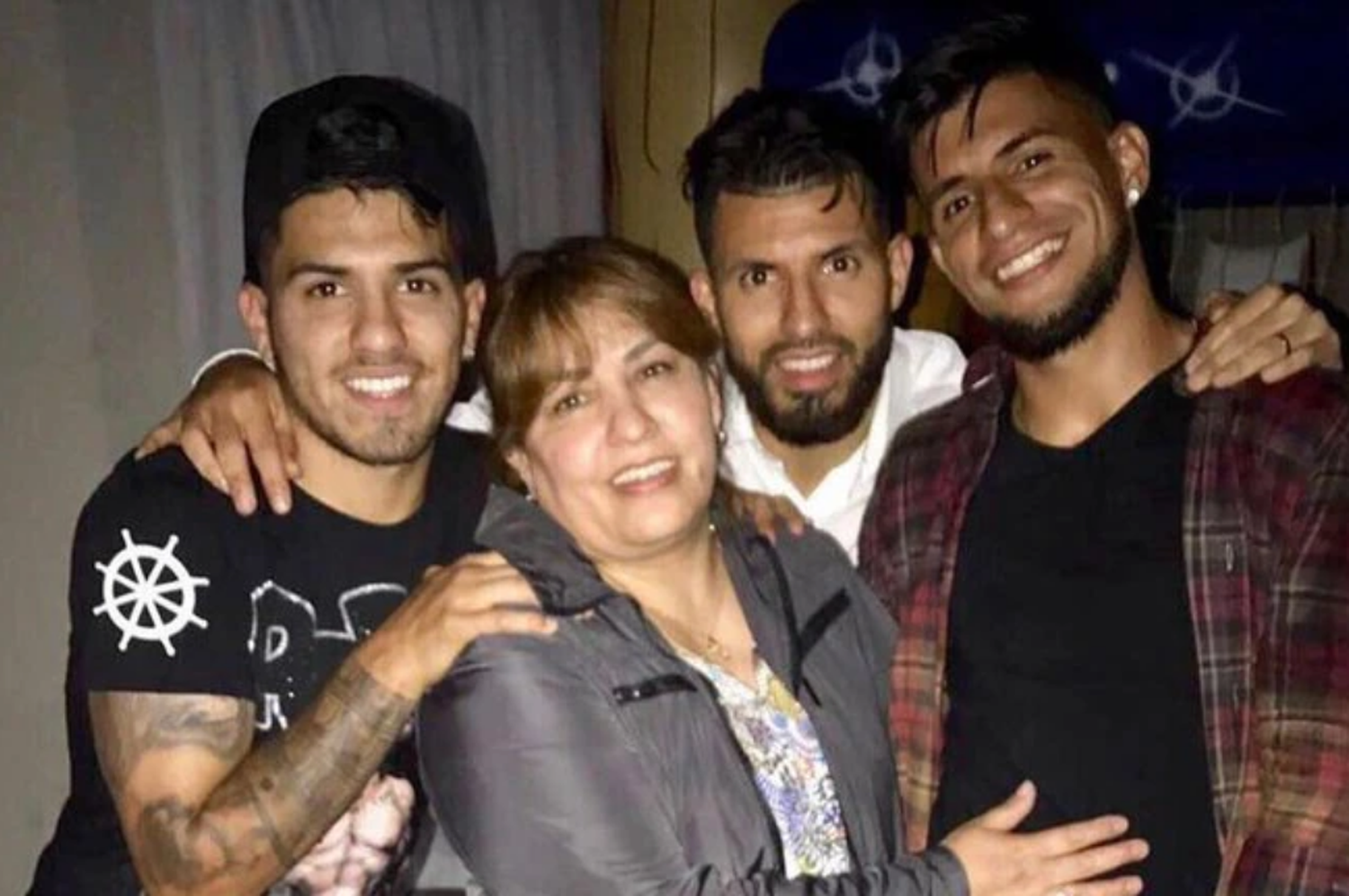 La emotiva carta de la madre del Kun Agüero tras sufrir una arritmia