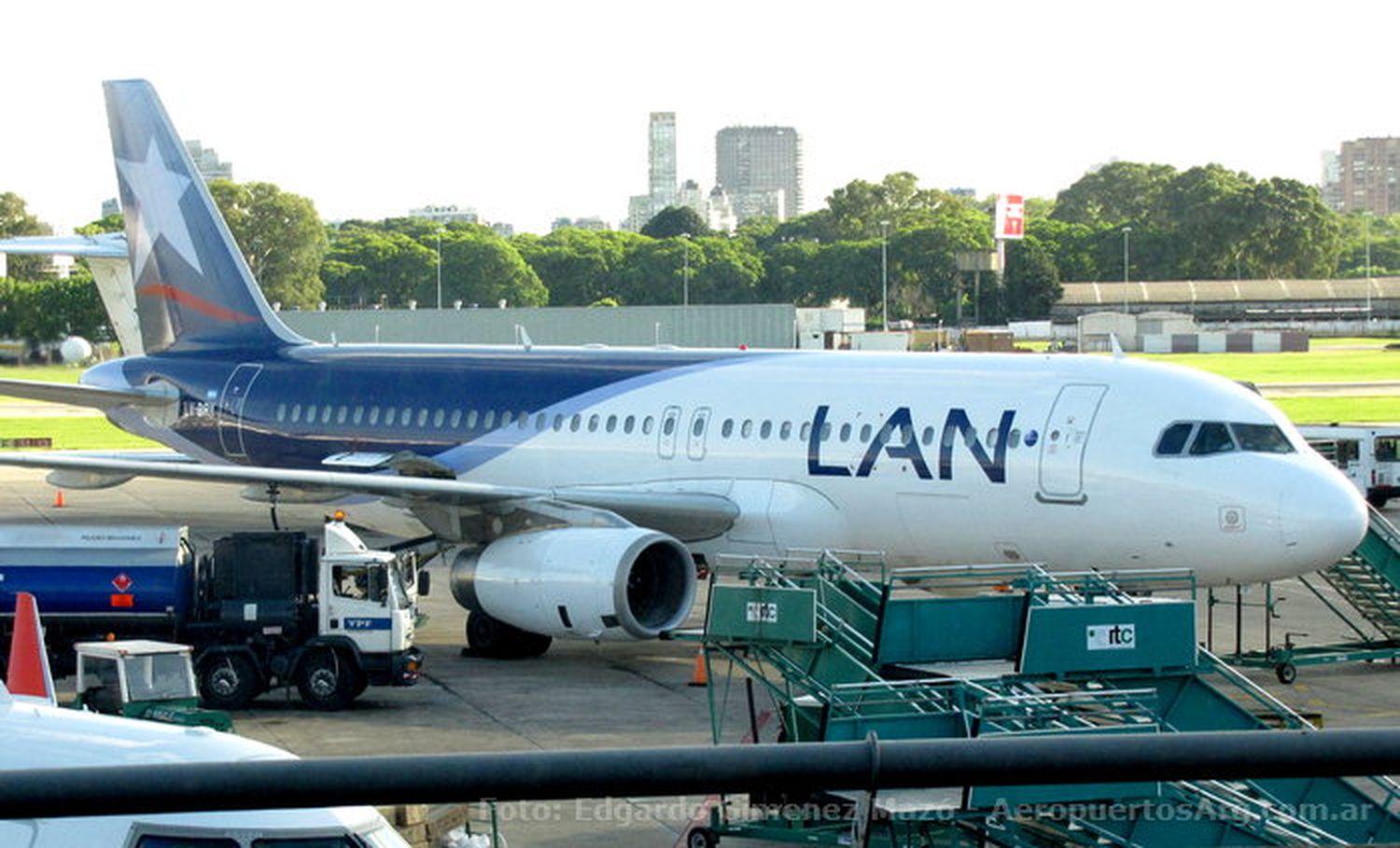 LAN reanudó a las 8 de la mañana sus operaciones en Argentina