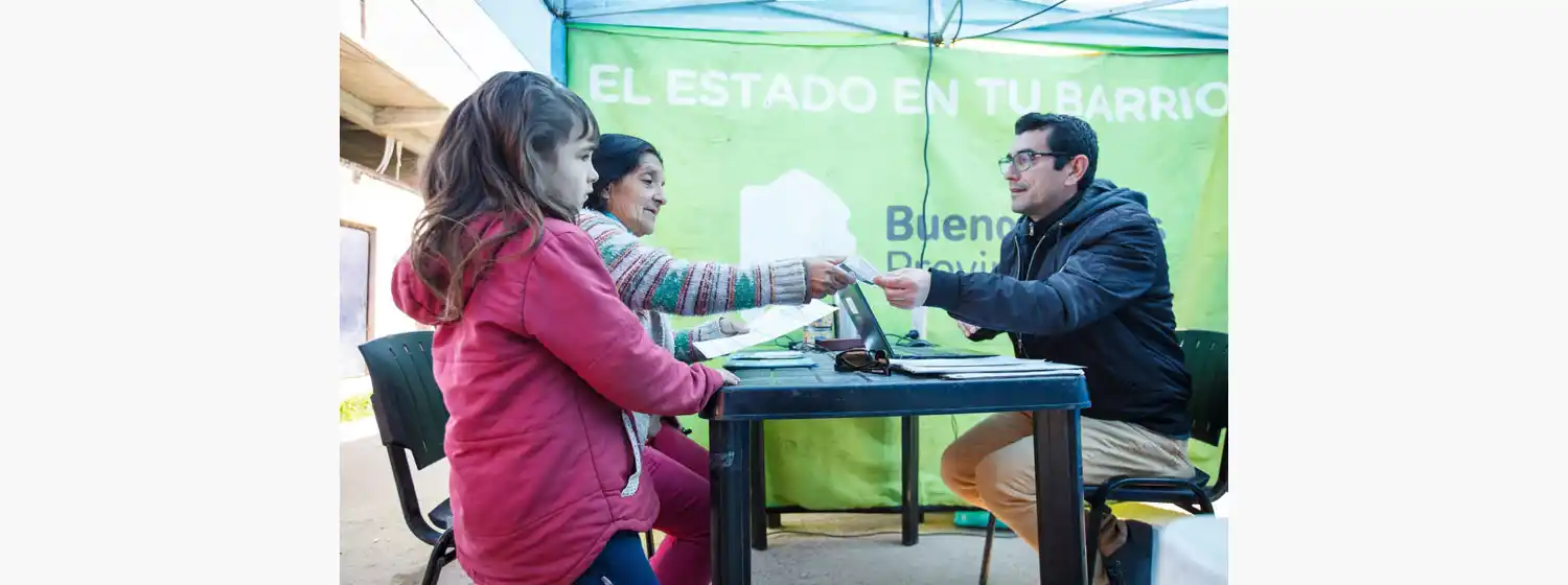 "El Estado en tu barrio" estará en San Martín