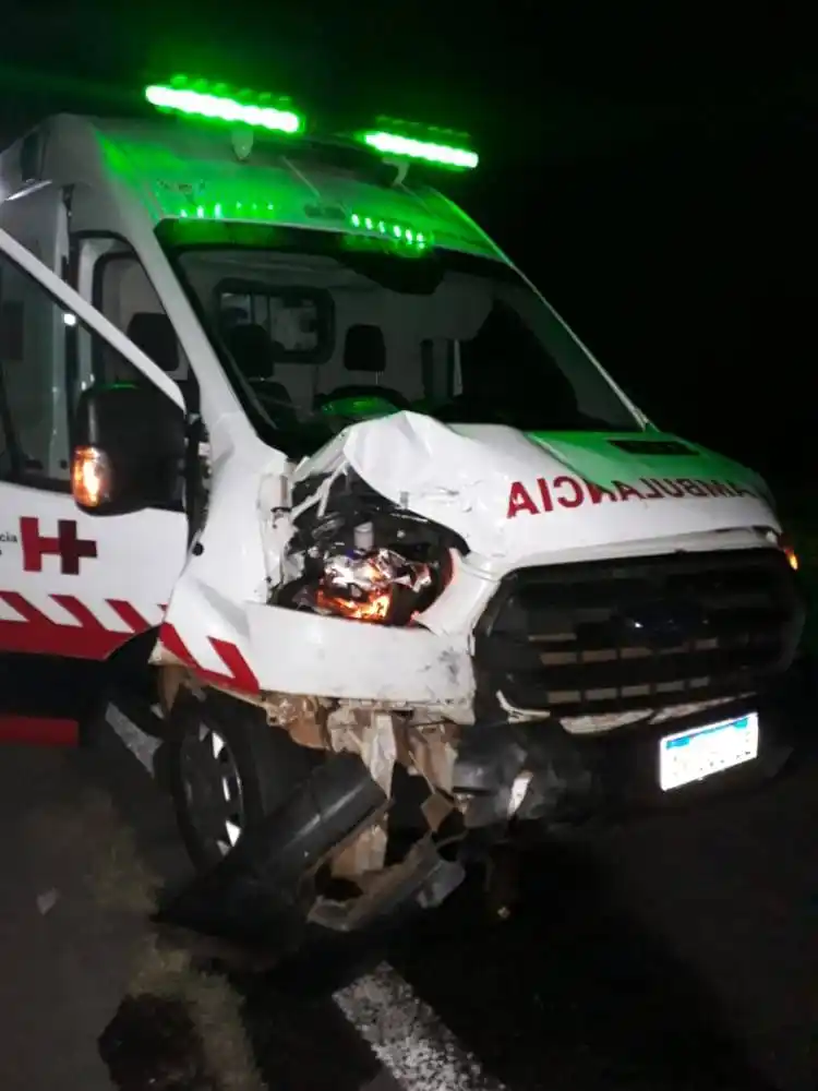Chocó una ambulancia que trasladaba un nene al Hospital Garrahan