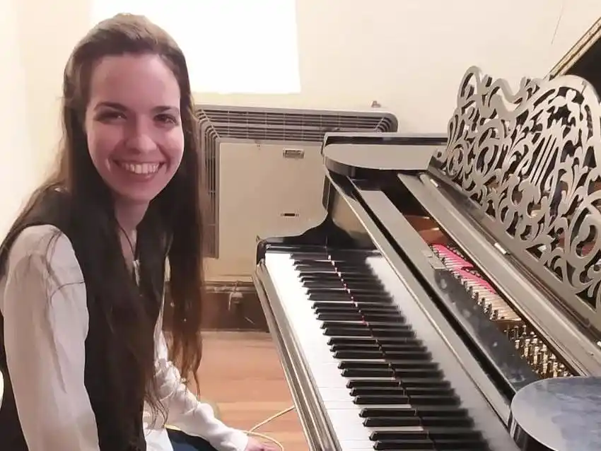 La profesora Nerina Pitón despide el año con un concierto junto a sus alumnos