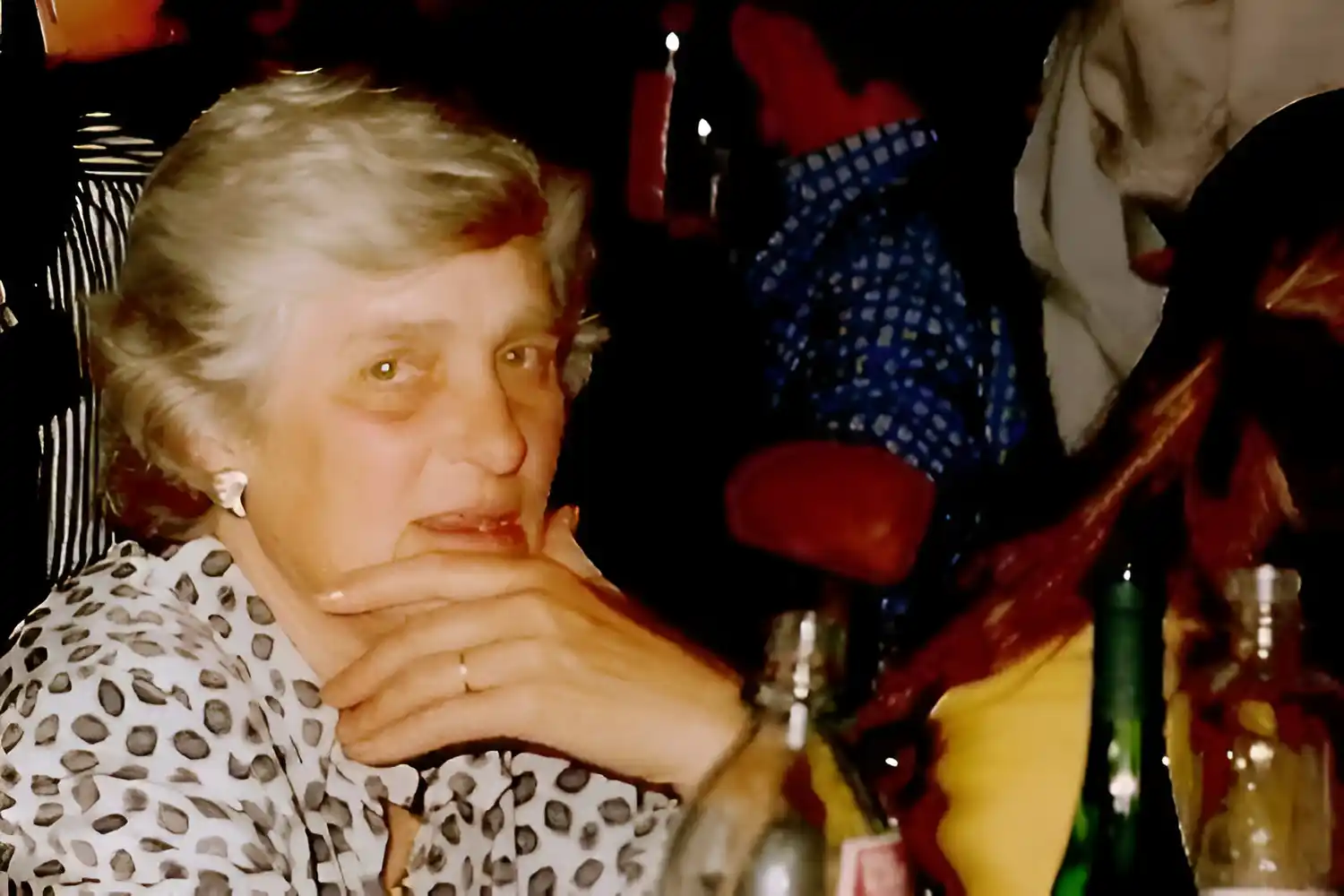 Juana Brodl, en el archivo fotográfico de La Opinión.