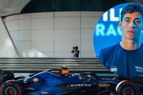 Colapinto se subió al Williams de Fórmula 1