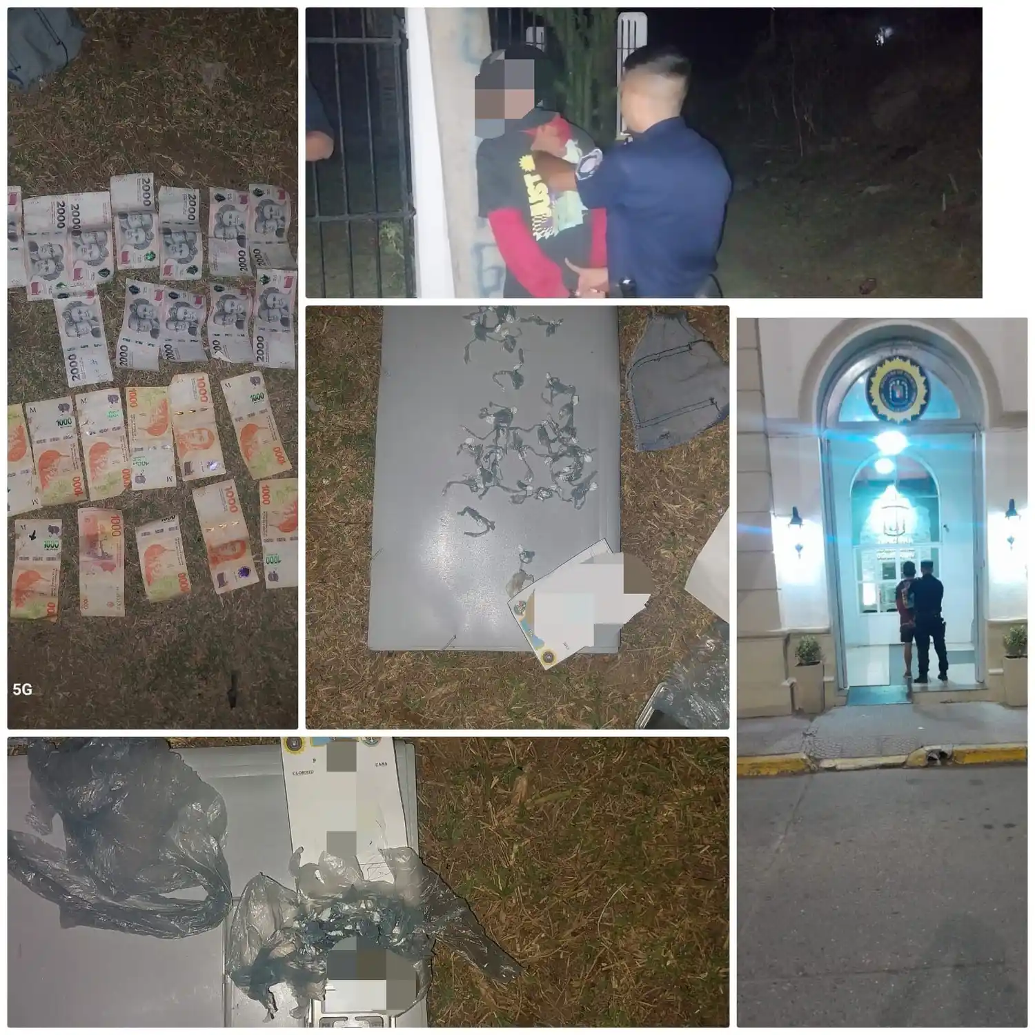 Detuvieron a un hombre vendiendo cocaína en la calle