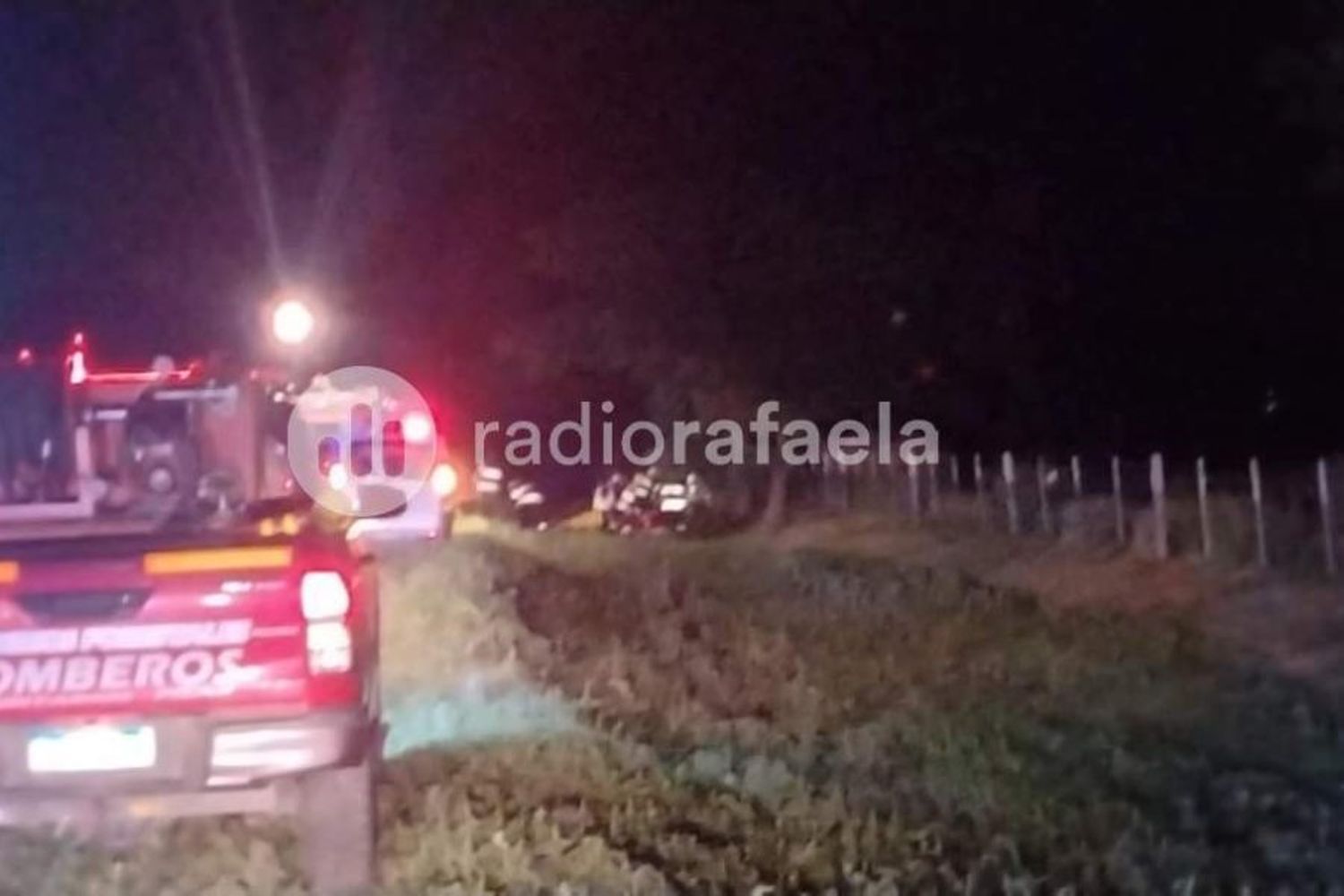 Accidente fatal en ruta 70: un auto despistó y provocó la muerte de uno de los ocupantes