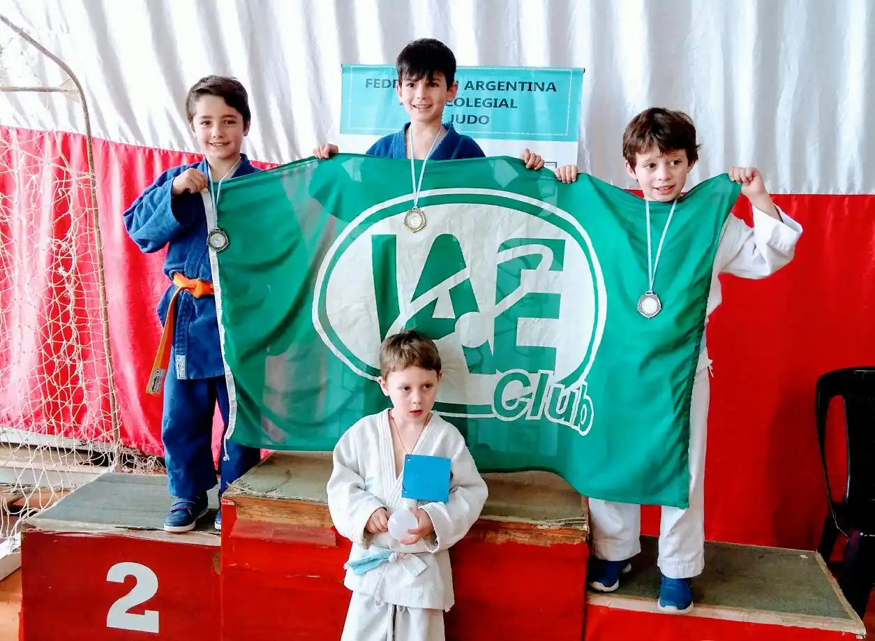 Podios en La Plata para el Judo de IAE Club