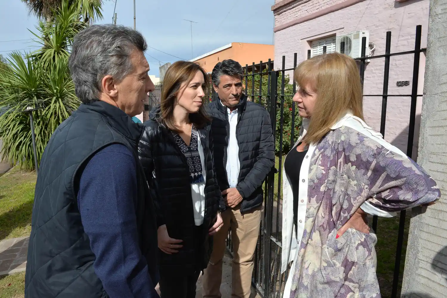 Macri y Vidal encabezaron un nuevo timbreo del Gobierno en la Provincia