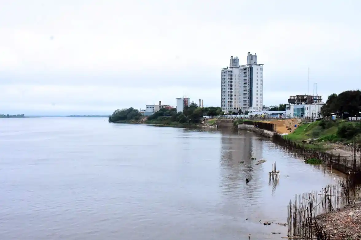 La falta de lluvias impacta
en el caudal del río Paraguay