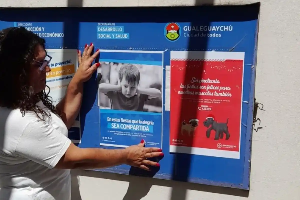 Lanzaron una campaña de concientización contra el uso de pirotecnia