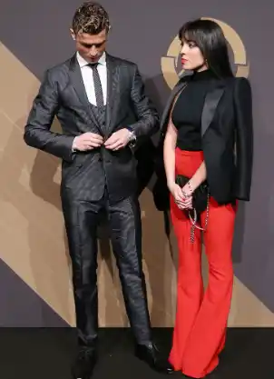 Esta fue el debut de Georgina Rodriguez como novia oficial de Georgina Rodriguez